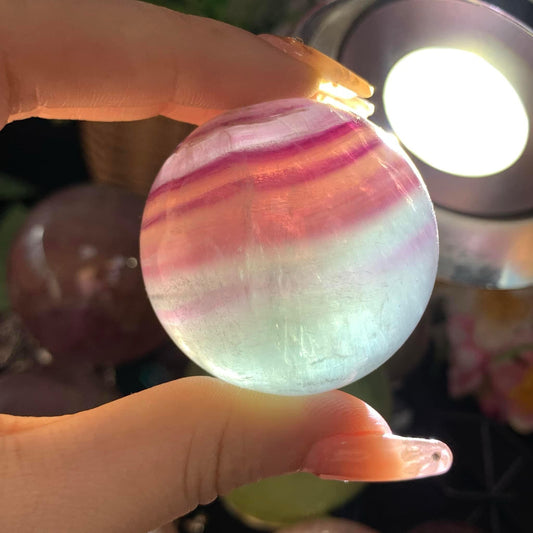 Candy Fluorite Sphere