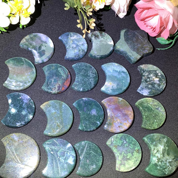 Moss Agate Moon